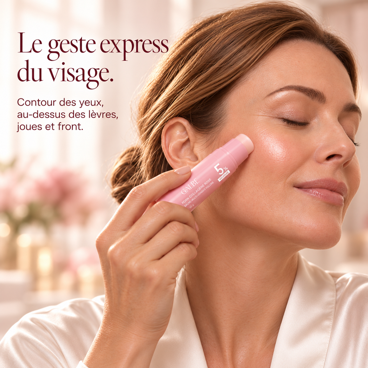 Soin Contour Cou & Décolleté, Gua Sha intégré